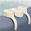 BESTWAY Vassoio Porta Bicchieri per Vasca Piscina Idromassaggio Gonfiabile in Plastica