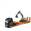 Burago VOLVO FH16 CAMION VOLVO PELLE VOLVO EC220E 1:43 BBURAGO