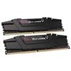 G.skill Ram DIMM DDR4 32GB G.Skill 2x16GB 3200Mhz CL 16 Nero [F4-3200C16D-32GVK]