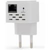 Gembird Wireless extender Gembird WNP-RP300-03 300Mbps Bianco [WNP-RP300-03]