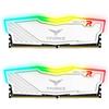 Team group Ram DIMM DDR4 16GB Team group T-Force Delta 3200MHz CL16 1.35V Bianco [TF4D416G3200HC16FDC0]