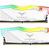 Team group Ram DIMM DDR4 16GB Team group T-Force Delta 3600MHz CL18 1.35V Bianco [TF4D416G3600HC18JDC0]