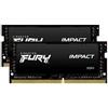 Kingston Ram SO-DIMM DDR4 32GB Kingston (2x16GB) 3200MHz CL 20 1.2V HyperX [KF432S20IBK2/32]