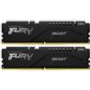 Kingston Ram DIMM DDR5 64Gb Kingston 5600 MHz CL40 Nero [KF556C40BBK2-64]