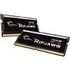 G.skill Ram SO-DIMM DDR5 32GB G.skill Ripjaws SO-DIMM DDR5-4800 (2x16GB) [F5-4800S3434A16GX2-R]