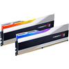 G.skill Ram DIMM DDR5 32GB G.Skill Trident Z5 RGB DDR5-8000 XMP 3.0 Dual-Kit CL38 Argento [F5-8000J3848H16GX2-TZ5RS]
