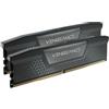 Corsair Ram DIMM DDR5 96GB Corsair Vengeance 5600Mhz Cl40 1.25V Nero [CMK96GX5M2B5600C40]