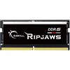 G.skill Ram SO-DIMM DDR5 64GB G.Skill Ripjaws 5600Mhz CL40 1.1V Nero [F5-5600S4040A32GX2-RS]