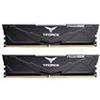 Team group Ram DIMM DDR5 16GB Team group Adata 6000Mhz CL38 1.25V Nero 2pz [FLBD532G6000HC38ADC01]