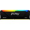 Kingston Ram DIMM DDR4 32GB Kingston 3200MHz CL16 1.35V Rosso/Verde/Blu