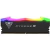 Patriot Ram DIMM DDR5 48GB Patriot Memory Viper Xtreme 5 Rgb 2x24GB 6400MHz Cl32 Nero [PVXR548G64C32KM]