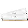 Crucial Ram DIMM DDR5 64GB Crucial Pro DDR5-6000 Set 2x32GB CL40 W Overclocking [CP2K32G60C40U5W]