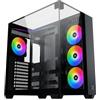 Xigmatek Case Xigmatek Aqua V RGB Midi-Tower ATX Nero [EN45806]