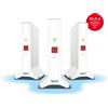 Avm Ripetitore di rete Avm Mesh Set 4200 Dual band Wi-Fi 6E Rosso/Bianco 3pz