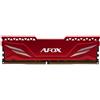 AFOX Ram DIMM DDR4 1x16GB Afox Gaming 3200MHz CL16 1.35V Rosso [AFLD416PS1CA]