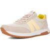 ARA Women's Malibu Sneaker, Shell White Limoncello Peach, 39 EU Weit