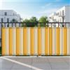 SANGIORGIO srl Telo Antisguardo Per Balcone Con Occhielli Rotolo 75x500 Cm Sangiorgio Giallo/Crema