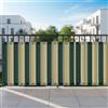 SANGIORGIO srl Telo Antisguardo Per Balcone Con Occhielli Rotolo 75x500 Cm Sangiorgio Verde/Bianco