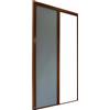 SANGIORGIO srl Zanzariera A Rullo In Alluminio 140x250 Cm Riducibile Tanke Sangiorgio Marrone