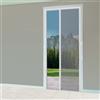 SANGIORGIO srl Zanzariera Plissettata Apertura Laterale 120x240 Cm Riducibile Sangiorgio Bianco