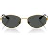 Ray-Ban Occhiali da Sole RB3774D 001/9A Oro Arista/Verde Scuro Unisex Polarizzati 55/19/145