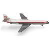 Herpa modellino aereo LTU Sud Aviation Caravelle, miniatura in scala 1:500, pezzo da collezione, modello di aereo senza base, metallo