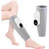 Jileson Massaggiatore per Gambe Senza Fili con Calore e Compressione Massaggiatore per Polpacci con 3 Modalità 3 Intensità per Circolazione Sanguigna Rilassamento Muscolare (1 pezzo)