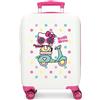 Hello Kitty Girl Gang Valigia da cabina rosa 33 x 50 x 20 cm Rigida ABS Chiusura a combinazione laterale 28,4 L 2 kg 4 ruote doppie bagaglio a mano, Rosa, Valigia cabina