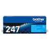 Brother tn-247c cartuccia toner 1 pz originale ciano