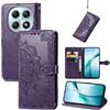 Fertuo Cover per Xiaomi Redmi Note 15 5G / 4G / POCO M8 5G, Custodia Portafoglio a Libro in Pelle Flip Case con Porta Carte, Chiusura Magnetica [Mandala] Interno Silicone Sottile Antiurto, Viola
