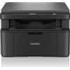 Brother Stampante Laser B/N Multifunzione A4 Wireless Airprint Nero DCP-L1642WXL Brother