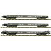 Fleischmann Scala N 6660093 SET 3 x Pianali Rollende Hupac SBB Nuovo OVP