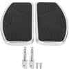 Qiilu Moto Gomma Poggiapiedi Peg Pedane Pad Adatto per Honda Shadow ACE VT400/750 97-03