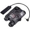 WADSN AN/PEQ CON LASER/TORCIA LED E REMOTO NERO