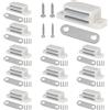 XAVSWRDE 12 Pz Chiusura Magnetica Armadio Calamita per Chiudere Armadio Magnetico è di Circa 5 KG Calamite per Sportelli Cucina per Cassetti Chiudiporta Calamita