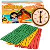 Goliath The Floor Is Lava Treasure Race - Gioco di avventura gigante per bambini | Conteggio, abilità motorie e gioco fantasioso | Include scrigno del tesoro per sorprese e premi
