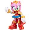 Sonic The Hedgehog DC X Sonic Amy nei panni di Wonder Woman 6,35 cm Action Figure, Licenziata Ufficialmente da Jakks Pacific, Altamente Articolata e dal Design Dettagliato, Confezione da Collezione