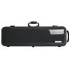 GEWA custodia per violino AIR 2.1 - Made in Germany - grigio lucido - scocca in termoplastica - serratura a combinazione - tasca per accessori+spartiti - spallacci - con maniglia laterale
