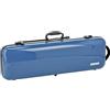 GEWA custodia per violino AIR 2.1 - Made in Germany - blu lucido - scocca in termoplastica - serratura a combinazione - tasca per accessori+spartiti - spallacci - con maniglia laterale