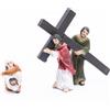 Frisa Presepi Gesù con Cireneo e Veronica - resina h 5 cm