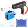 VEVOR Rimozione Bulloni Riscaldatore a Induzione, 1800 W 230 V, Strumento Portatile per la Rimozione di Dadi, Mini Macchina Riscaldante per la Rimozione di Viti Arrugginite, con 4 Bobine