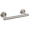 GERZWY Barra portasciugamani da cucina da 22,9 cm, in acciaio inox spazzolato, da parete, organizer da bagno