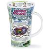 Dunoon GL-MICO-XX Microbiologia Bone China Mug - Glencoe forma 0,5 l