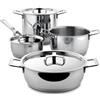 Alessi AJM100S7 Pots&Pans Set di pentole