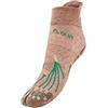 FLOKY, Calze Yoga Sensitive con Alluce Separato, Adatte per attività Senza Scarpe Come Yoga, Power Yoga e Ashtanga, Calze Antiscivolo in Fibra di Eucalipto, Colore Beige, Taglia L, Made in Italy