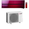 Mitsubishi Climatizzatore Monosplit Kirigamine Style MSZ-LN 18000 btu MSZ-LN50VG2R Ruby Red Inverter R-32 Wi-Fi Classe A ,