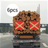 6 Bandiere di Sicurezza per Camion Da 18'' X 18'', Bandiere di