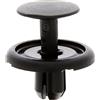 Restagraf Rivetto in plastica per Carter di parafango, 7 mm, punzonatura, 2-4 mm, F1, Confezione da 12
