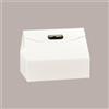 LUCGEL Scatola Baulotto Porta Colomba Carta Fibra Bianca 750 gr/1 kg 335x235 H250 mm 10 pezzi