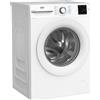 Beko b300 BMWU3821W: Lavatrice 8kg, Classe A, 1200giri, linea estetica NX, motore inverter, Display Touch, oblò bianco, tecnologia EnergySpin™